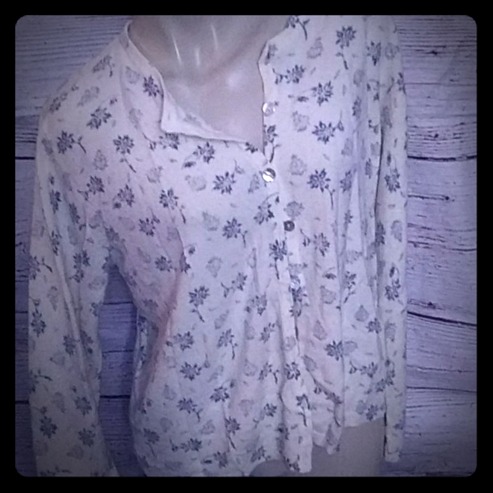 Sarah Bentley button cardigan